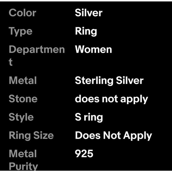 STERLING SILVER SARDA BUTTERFLY RING SIZE 9.00 2.6G sterling silver signed - Picture 7 of 7